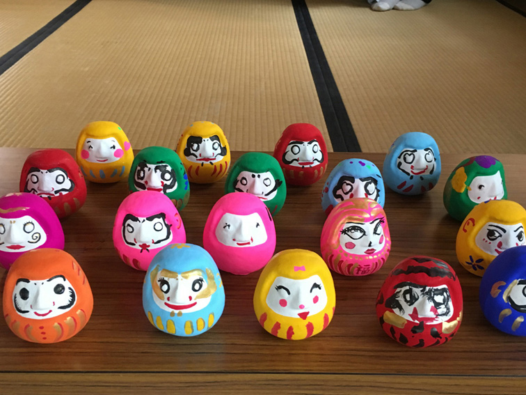 玉島だるま絵付け体験
