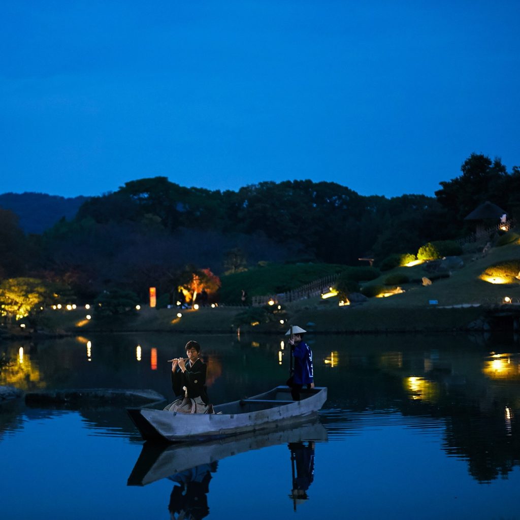 点灯セレモニー・沢の池音楽演奏会