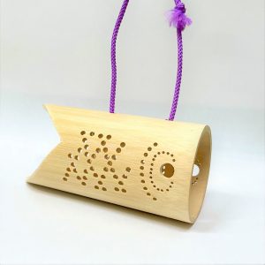 鯉のぼり型竹提灯ワークショップ