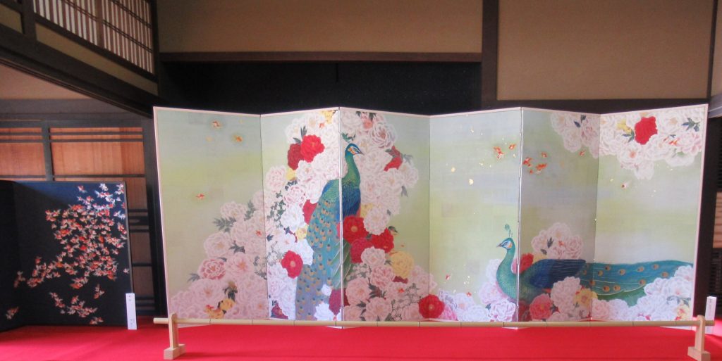 倉敷芸術科学大学「後楽園屏風展」
